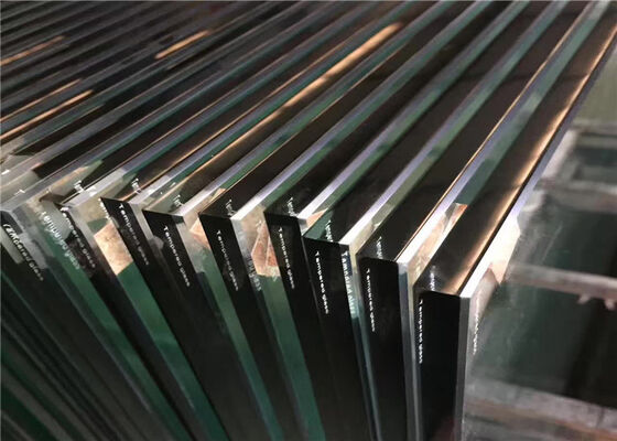 شراء زجاج مقسى شفاف آمن، زجاج مقسى مسطح / منحني لباب المكتب online manufacture