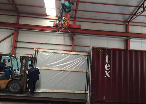 Buy 12mm Tempered Safety Glass Clear Bent And Curved Glass Customized online manufacture