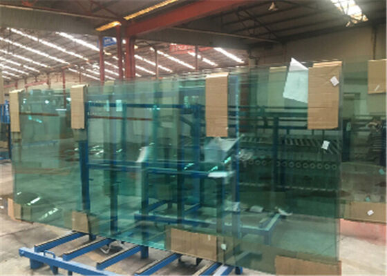 Buy Solid Tempered Safety Glass Door 8mm / 10mm / 12mm Thick Toughened Door Glass With Grooves / Holes online manufacture