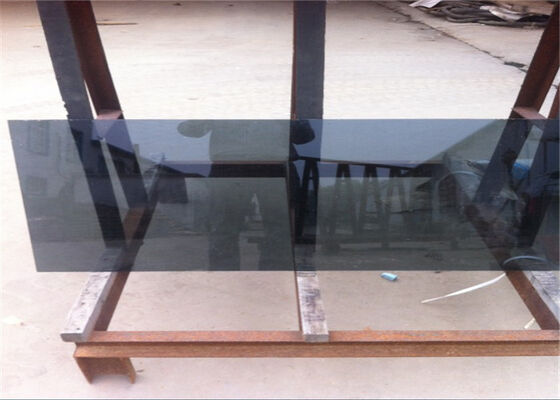 Beli Kaca Apung Reflektif Berlapis Bentuk Datar Kaca Reflektif Hitam Untuk Furnitur / Dinding/Pintu online manufacture