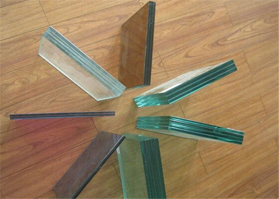 Buy Safety Tempered PVB Laminated Glass 12mm 16mm Thickness For Construction online manufacture