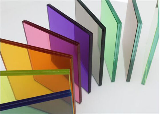 kopen UV-bescherming PVB gelaagd glas Hoog Transparant / Gekleurd Scheidingswand Glas online manufacture