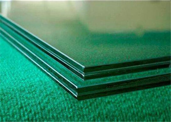 Buy Hollow / Solid 6.38 Mm Laminated Glass Tinted PVB Laminated Safety Glass For Building Material online manufacture