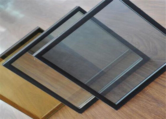 Buy Tempered Double Glazed Insulated Glass Hollow Double Low E Glass Tinted For Curtain Wall online manufacture