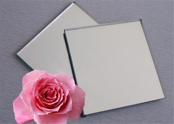 Buy Furniture Grey Mirror Glass , 1.5mm - 8mm Thickness Coloured Mirror Glass online manufacture