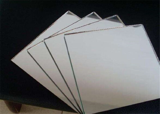 Buy Environment Protection Silver Mirror Glass 4mm - 10mm Thickness Tinted Mirror Glass online manufacture