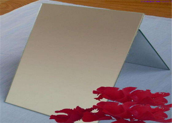 acheter Miroir en verre d'aluminium simple / double couche résistant à l'eau pour chambre à coucher online manufacture