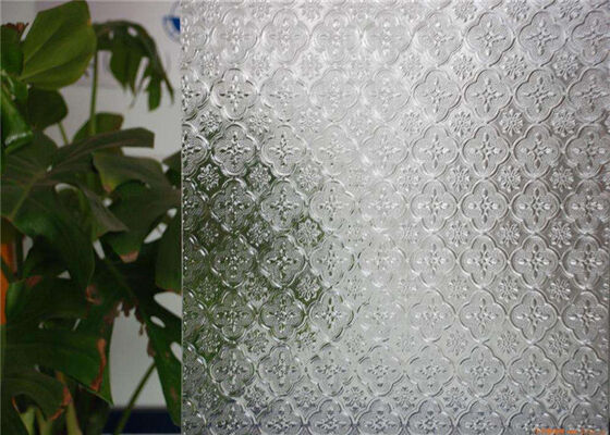 Buy Various Color Decorative Patterned Glass 3mm 4mm 5mm 6mm Thickness Flora Glass online manufacture
