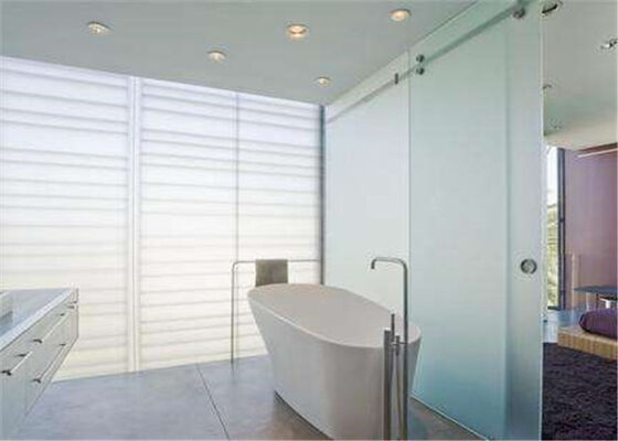 Buy Sandblasted Frosted Glass Sheets 8mm Thickness Acid Etched Frosted Glass Translucent online manufacture