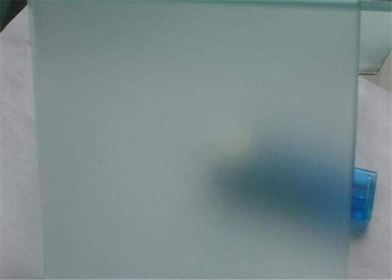 Buy Customized Frosted Tempered Glass Panels 3mm - 19mm Thickness Translucent Frosted Glass online manufacture
