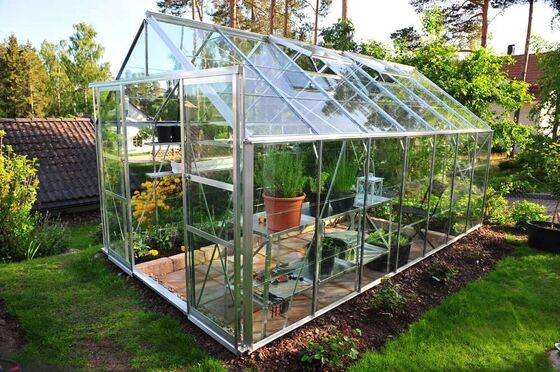 Buy Patterned Greenhouse Toughened Glass Panels Custiomized Glass For Greenhouse online manufacture